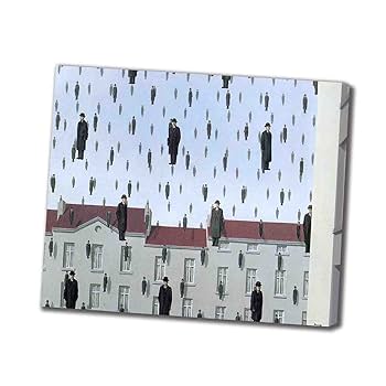 Amazon｜ルネ・マグリット《ゴルコンダ》 壁飾り 飾り絵 玄関